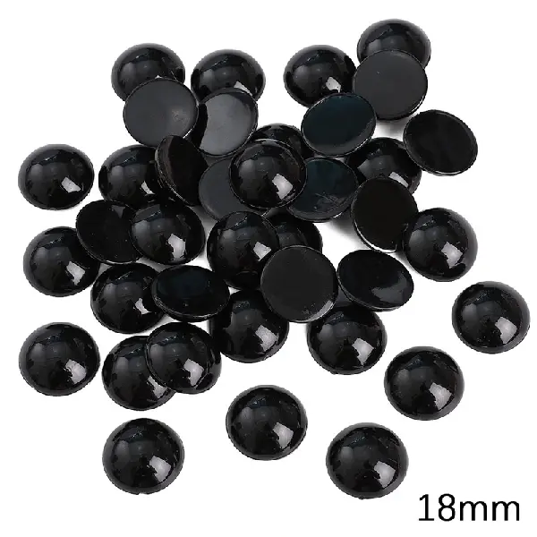 Round diameter about 18mm 10 pieces/pack,chaincharmsupply.com