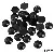 Black Animal Eyes Beads Wholesale | Durable Diy Supply - Round diameter about 20mm, 10 pieces/pack
