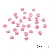 Black Animal Eyes Beads Wholesale | Durable Diy Supply - Triangle about 6x8mm pink 200 pieces/pack