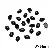Black Animal Eyes Beads Wholesale | Durable Diy Supply - Oval size is about 10x14mm 20 pieces/pack