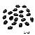 Black Animal Eyes Beads Wholesale | Durable Diy Supply - Oval size is about 13x18mm, 10 pieces/pack