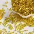 Glass Transparent Silver-filled Rice Beads Supply for Wholesale - Yellow-4mm hole diameter 1mm 15g/pack about 150 pieces