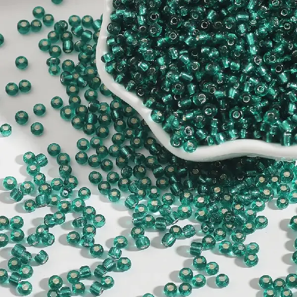 Hole green-2mm hole diameter 0.6mm 15g/pack about 1000 pieces,chaincharmsupply.com