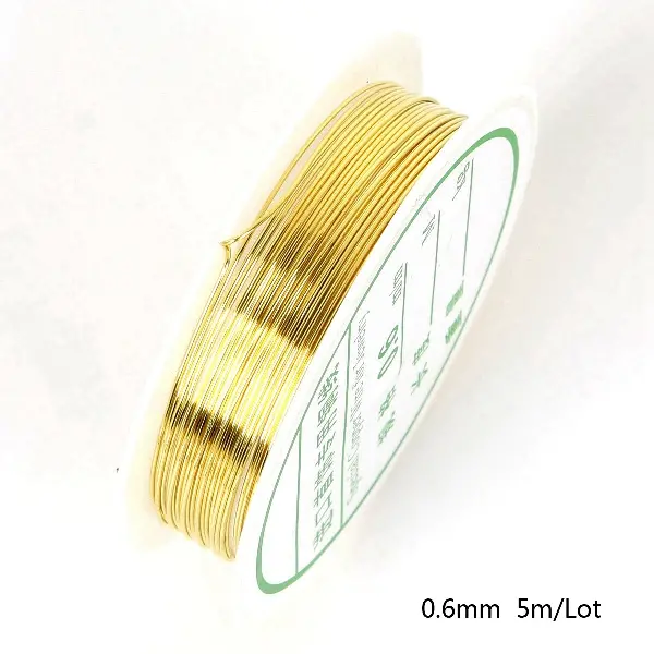 Gold 0.6MM4.5 meters/roll,chaincharmsupply.com