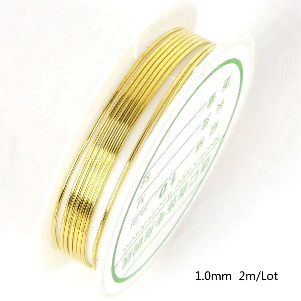 Gold 1.0MM1.5m/roll,chaincharmsupply.com