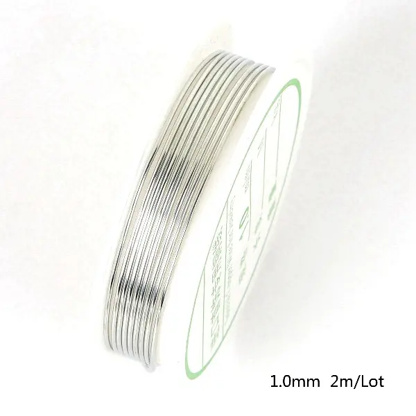Silver 1.0MM1.5m/roll,chaincharmsupply.com
