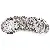 Diy Handmade Jewelry Accessories Steel Wire Wholesale Supply - Electroplating white K color - thickness 0.6mm, diameter 6cm, 100 circles/pack