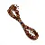High-Quality Korean Wax Thread Rope Wholesale Supply - Brown color-1.0mm about 10 meters/pack