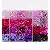 Wholesale Cross-border Millet Beads Set for Retail Supply - Purple series-3mm 6.5g per grid, about 5200pcs 1 box/pack
