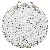 Wholesale 3/4mm Acrylic Solid Color Round Beads for Diy Charm Supply - White - about 4mm, aperture about 1mm (about 300 pieces)