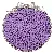 Wholesale 3/4mm Acrylic Solid Color Round Beads for Diy Charm Supply - Purple - about 3mm, aperture about 1mm (about 1800 pieces)