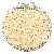 Wholesale 3/4mm Acrylic Solid Color Round Beads for Diy Charm Supply - Apricot color - about 4mm, hole diameter about 1mm (about 300 pieces)