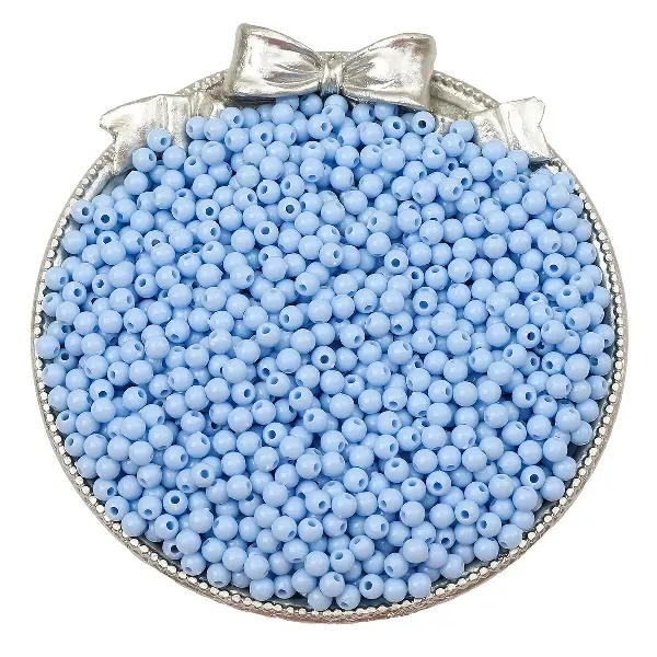 Blue - about 3mm, aperture about 1mm (about 1800 pieces),chaincharmsupply.com