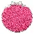 Wholesale 3/4mm Acrylic Solid Color Round Beads for Diy Charm Supply - Rose red - about 3mm, aperture about 1mm (about 1800 pieces)