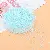 Wholesale Cream Cloud Symphony Rice Beads for Retailers - Light lake blue-3mm hole diameter about 0.8mm 10g/pack about 220 pieces