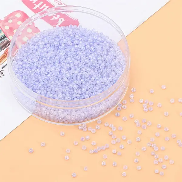 Light blue-3mm hole diameter about 0.8mm 10g/pack about 220 pieces,chaincharmsupply.com