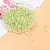 Wholesale Cream Cloud Symphony Rice Beads for Retailers - Bud green-4mm, hole diameter about 1.5mm, 10g/pack, about 100 pieces