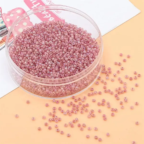 Brown color-3mm, hole diameter about 0.8mm, 10g/pack, about 220 pieces,chaincharmsupply.com