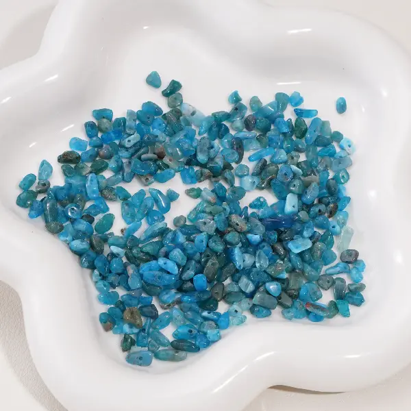 3-5mm, aperture about 0.5mm, blue phosphorus 20 pieces/pack,chaincharmsupply.com