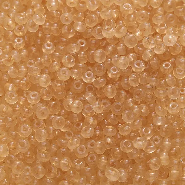 Amber-10g/pack, about 150 pieces, 2x4mm, hole diameter about 1mm,chaincharmsupply.com