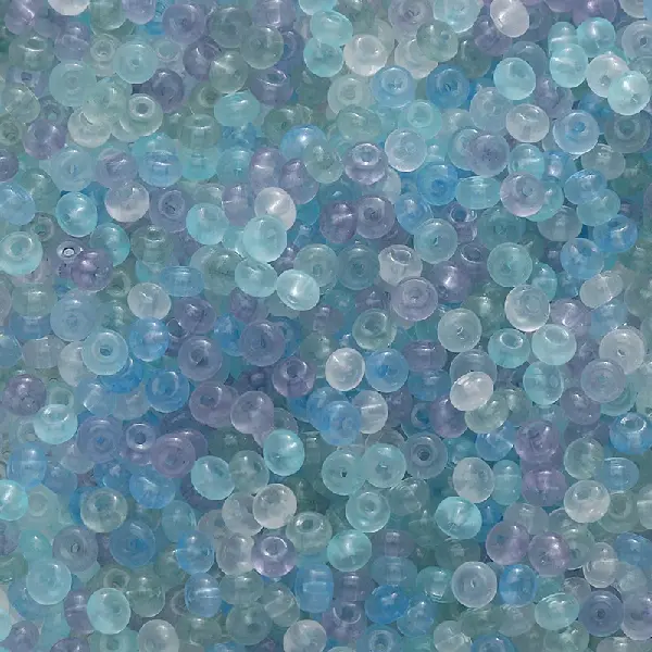 Jade blue series-10g/pack, about 150 pieces, 2x4mm, aperture about 1mm,chaincharmsupply.com