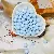Acrylic Symphony Solid Color Round Beads Loose Handmade Diy Bags - Light blue - diameter 16mm, hole diameter about 2mm, 50g/pack (about 20 pieces)