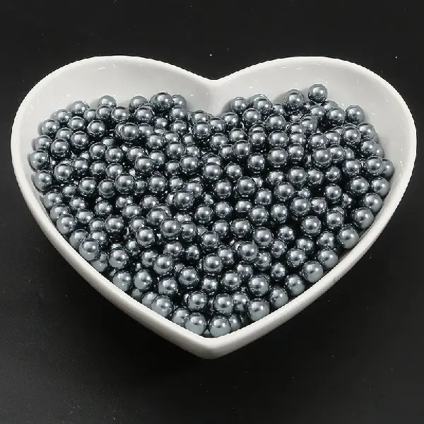 Dark gray - diameter 3mm, about 1000 pieces/pack,chaincharmsupply.com