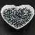 3-10mm Non-porous Abs Color Imitation Pearl Loose Beads Diy Handmade - Dark gray-diameter 4mm 500 pieces/pack