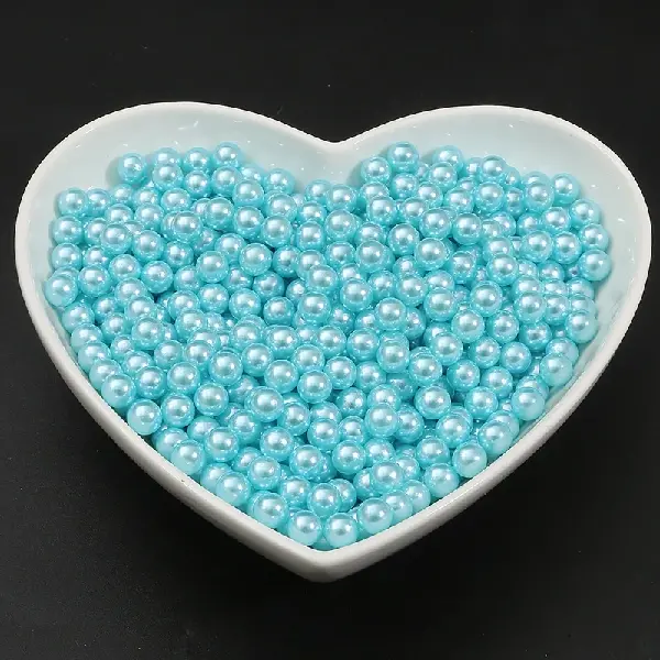 Light blue-diameter 4mm 500 pieces/pack,chaincharmsupply.com