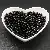 3-10mm Non-porous Abs Color Imitation Pearl Loose Beads Diy Handmade - Black-diameter 3mm, about 1000 pieces/pack