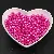 3-10mm Non-porous Abs Color Imitation Pearl Loose Beads Diy Handmade - Rose red - diameter 6mm, about 200 pieces/pack