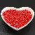 3-10mm Non-porous Abs Color Imitation Pearl Loose Beads Diy Handmade - Red-diameter 3mm, about 1000 pieces/pack