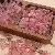 Glass Smudged Gold Bamboo Beads Antique Loose Handmade Diy Hand - Pink-6x12mm50pcs/pack