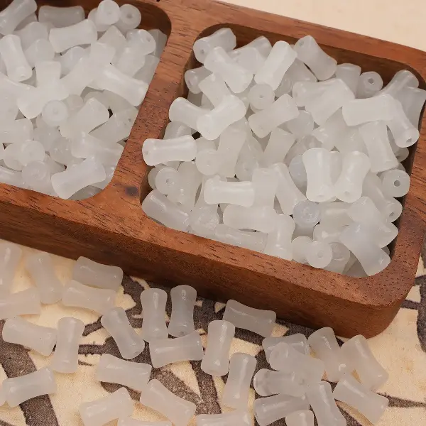White-6x12mm50pcs/pack,chaincharmsupply.com