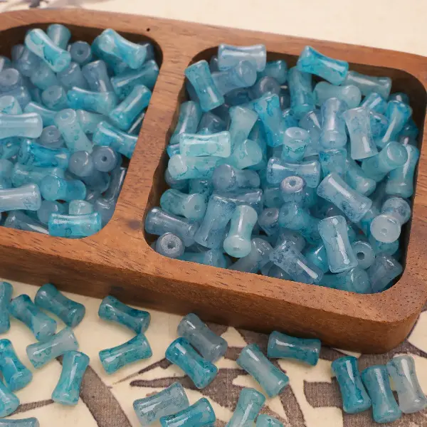 Blue-6x12mm50pcs/pack,chaincharmsupply.com