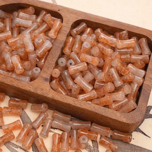Orange-6x12mm50pcs/pack,chaincharmsupply.com