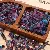 Glass Smudged Gold Bamboo Beads Antique Loose Handmade Diy Hand - Red and blue-6x12mm, aperture about 1mm, 20 pieces/pack
