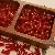 Glass Smudged Gold Bamboo Beads Antique Loose Handmade Diy Hand - Pomegranate red-6x12mm50pcs/pack