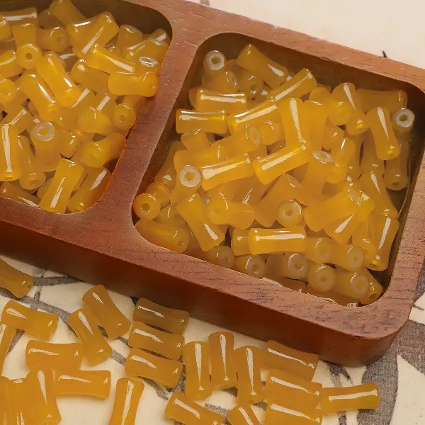 Beeswax-6x12mm50pcs/pack,chaincharmsupply.com