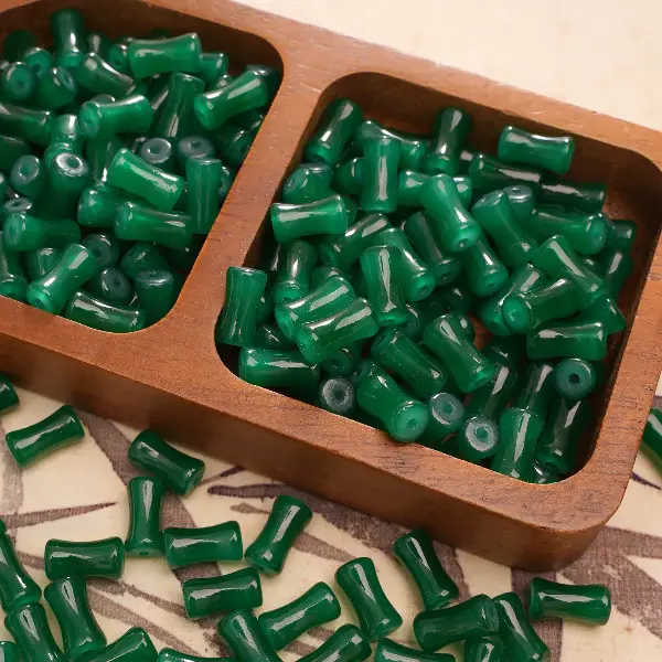 Green-6x12mm50pcs/pack,chaincharmsupply.com