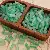 Glass Smudged Gold Bamboo Beads Antique Loose Handmade Diy Hand - Bamboo Green-6x12mm50pcs/pack