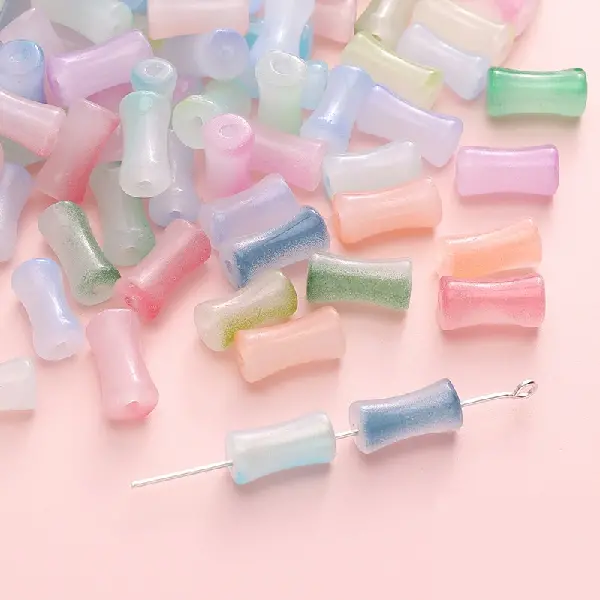 Colorful-6x12mm50pcs/pack,chaincharmsupply.com