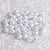 Acrylic Colorful Round Beads Handmade Diy Earrings Material Homemade Bracelets - Solid white AB-4mm, aperture about 2mm, 200 pieces/pack