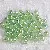 Acrylic Colorful Round Beads Handmade Diy Earrings Material Homemade Bracelets - Transparent light green AB-10mm, aperture about 2mm, 50 pieces/pack