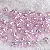 Acrylic Colorful Round Beads Handmade Diy Earrings Material Homemade Bracelets - Transparent light purple AB-8mm, aperture about 2mm, 50 pieces/pack