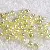 Acrylic Colorful Round Beads Handmade Diy Earrings Material Homemade Bracelets - Transparent yellow AB-12mm, aperture about 2mm, 20 pieces/pack