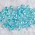 Acrylic Colorful Round Beads Handmade Diy Earrings Material Homemade Bracelets - Transparent light blue AB-4mm, aperture about 2mm, 200 pieces/pack