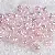 Acrylic Colorful Round Beads Handmade Diy Earrings Material Homemade Bracelets - Transparent light pink AB-8mm, aperture about 2mm, 50 pieces/pack