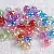 Acrylic Colorful Round Beads Handmade Diy Earrings Material Homemade Bracelets - Mixed color AB mixed color-4mm, aperture about 2mm, 200 pieces/pack