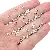 Broken Silver Alloy Loose Beads Series Square Wheel Separated Handmade - Irregular spacer beads 3x4mm, hole diameter about 1.5mm - silver, about 25 pieces/pack